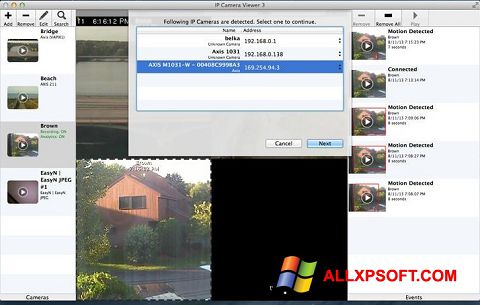 Ekrānuzņēmums IP Camera Viewer Windows XP