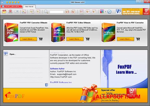 Ekrānuzņēmums VSD Viewer Windows XP