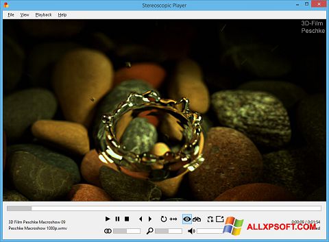 Ekrānuzņēmums Stereoscopic Player Windows XP