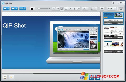 Ekrānuzņēmums QIP Windows XP