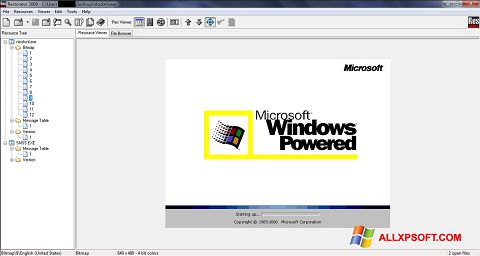 Ekrānuzņēmums Restorator Windows XP