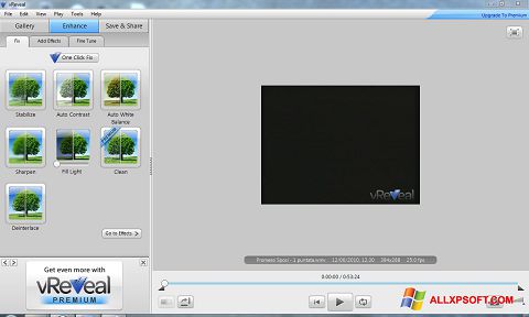 Ekrānuzņēmums vReveal Windows XP