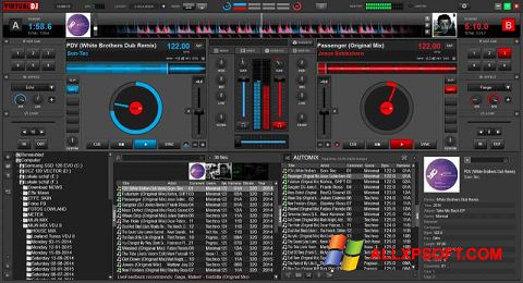 Ekrānuzņēmums Virtual DJ Windows XP