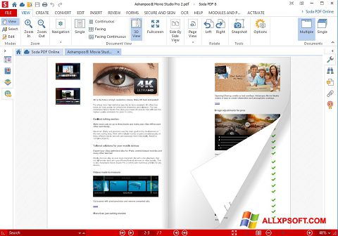 Ekrānuzņēmums Soda PDF Windows XP